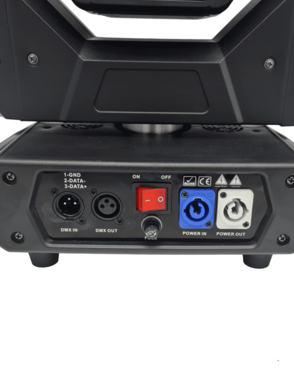 Coppia Teste Mobili BEAM 12R 295W RGBW con FlightCase Wisdom Led Line Pro - immagine 3