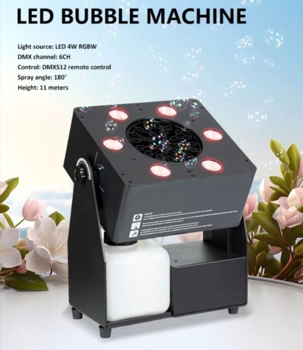 MACCHINA BOLLE - LED LED BUBBLE SW-B90 - immagine 2