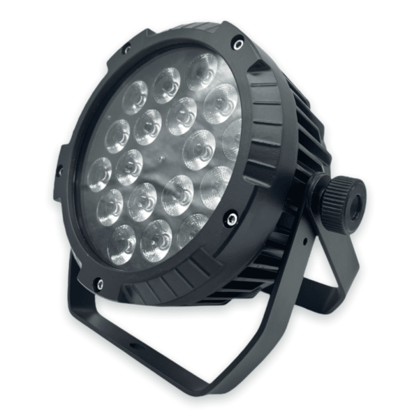 Par LED 18×18 6in1 DMX RGBWAUV IP65 con 3-pin XLR WISDOM - immagine 4