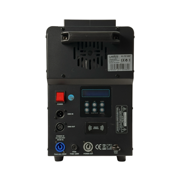 VULKAN FOG 1500W Macchina del Fumo Getto Verticale LED RGB effetto co2 Wisdom - immagine 3