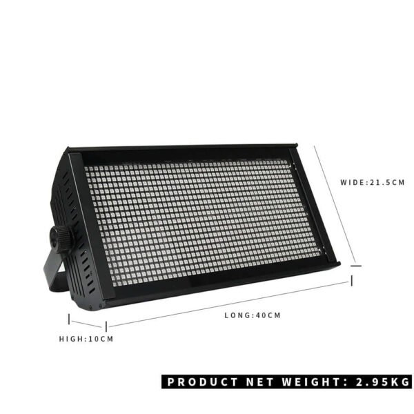 SHEHDS Strobe LED RGB 200W Marquee 8 Segmenti - Effetto Stroboscopico Professionale - immagine 3