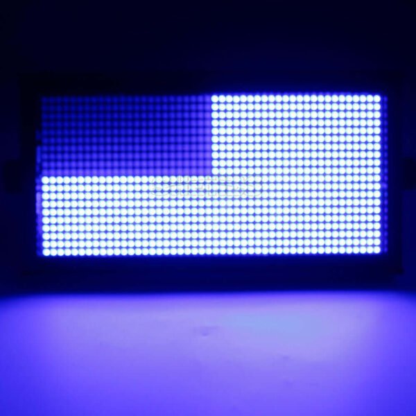 SHEHDS Strobe LED RGB 200W Marquee 8 Segmenti - Effetto Stroboscopico Professionale - immagine 5