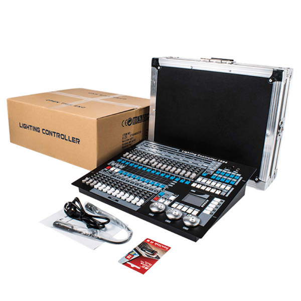 SHEHDS Console DMX 1024 Canali - Controller Professionale per Stage Lighting - immagine 2