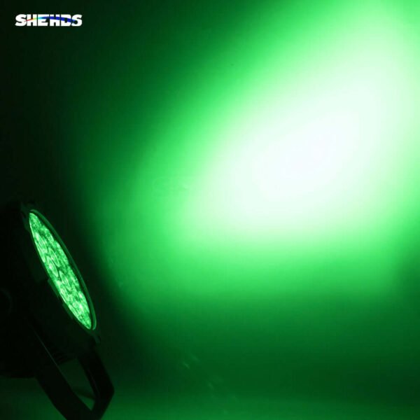 SHEHDS Par LED 18x18W RGBWA+UV IP65 Impermeabile - Outdoor Stage Lighting - immagine 6