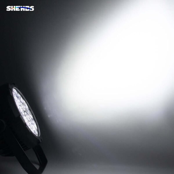 SHEHDS Par LED 18x18W RGBWA+UV IP65 Impermeabile - Outdoor Stage Lighting - immagine 7