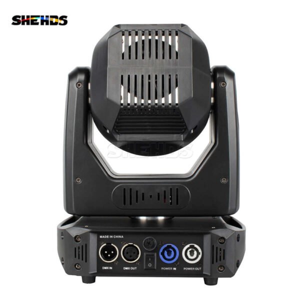 SHEHDS Spotlight LED 100W con 6 Prismi e Display LCD - Testa Mobile Gobo DMX - immagine 2
